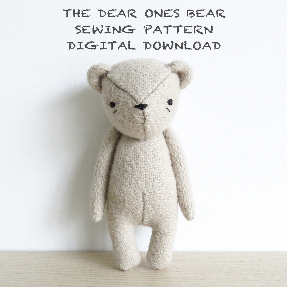 small bear sewing pattern