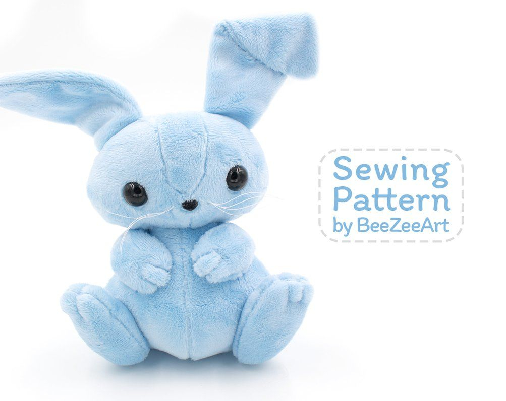 small bunny sewing pattern