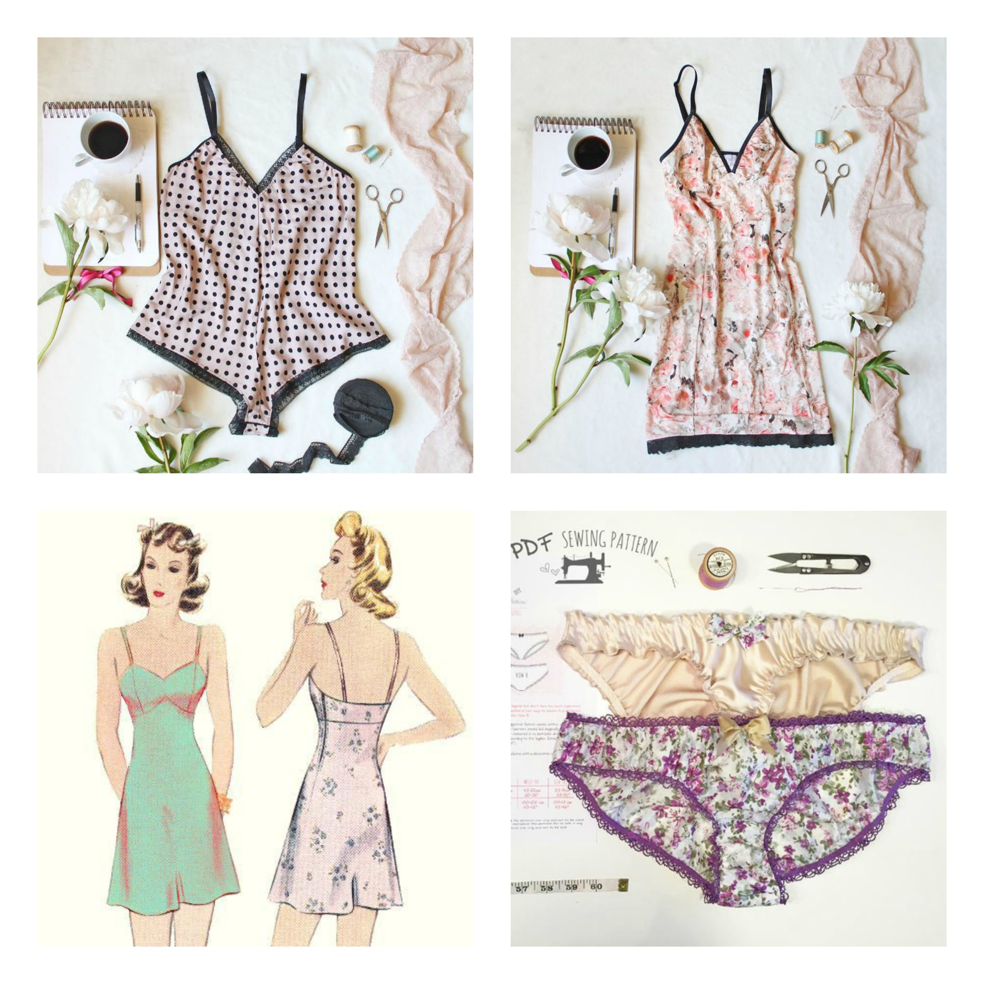 Lingerie Sewing Patterns Things To Sew Dozens Of Ideas For Your Next Project