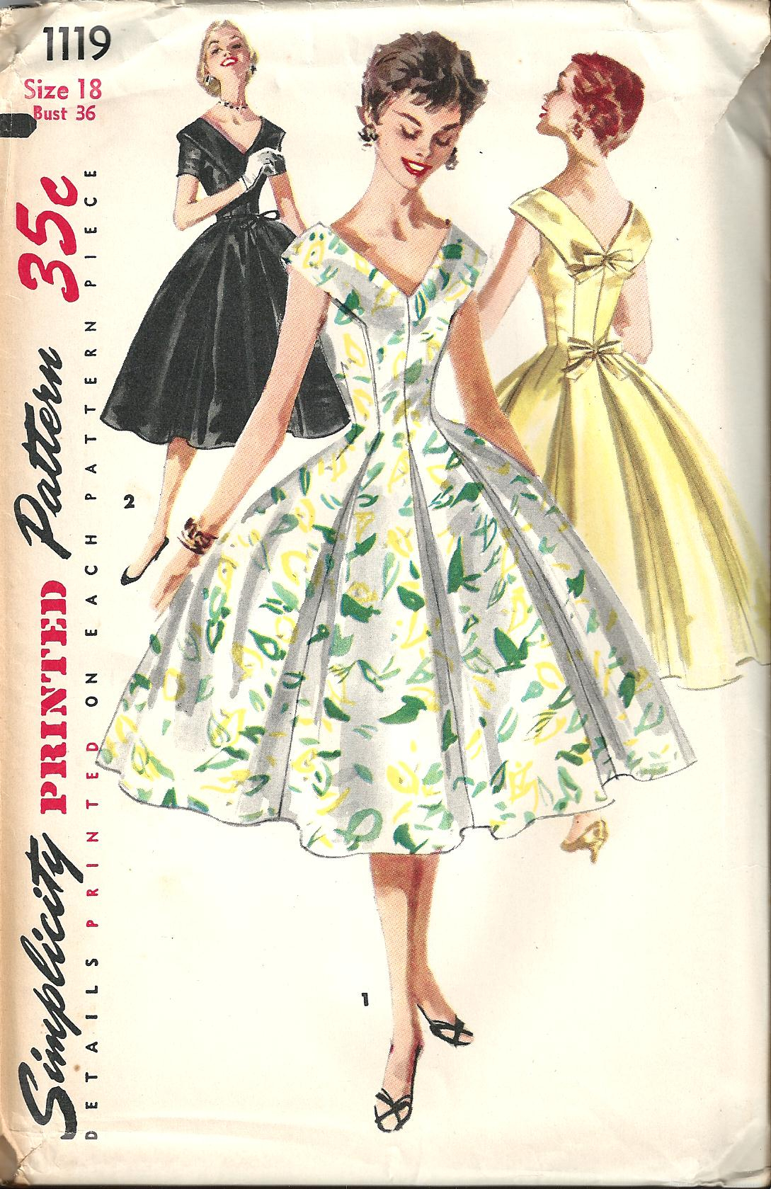 Old Sewing Patterns Old Fashioned Dress Patterns Libaifoundation Image