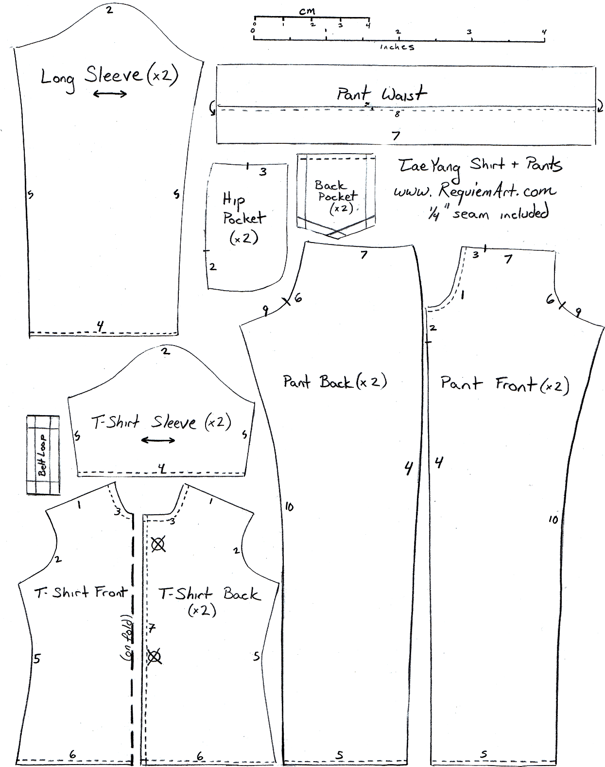Free Printable Patterns For Sewing