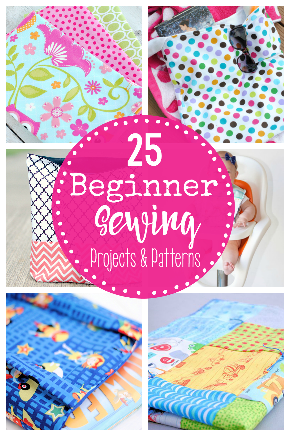 Sew Easy Patterns 25 Beginner Sewing Projects