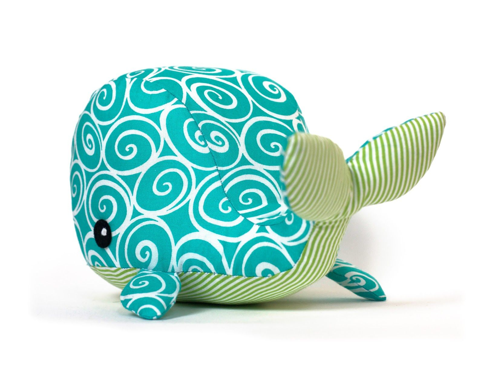 whale soft toy pattern