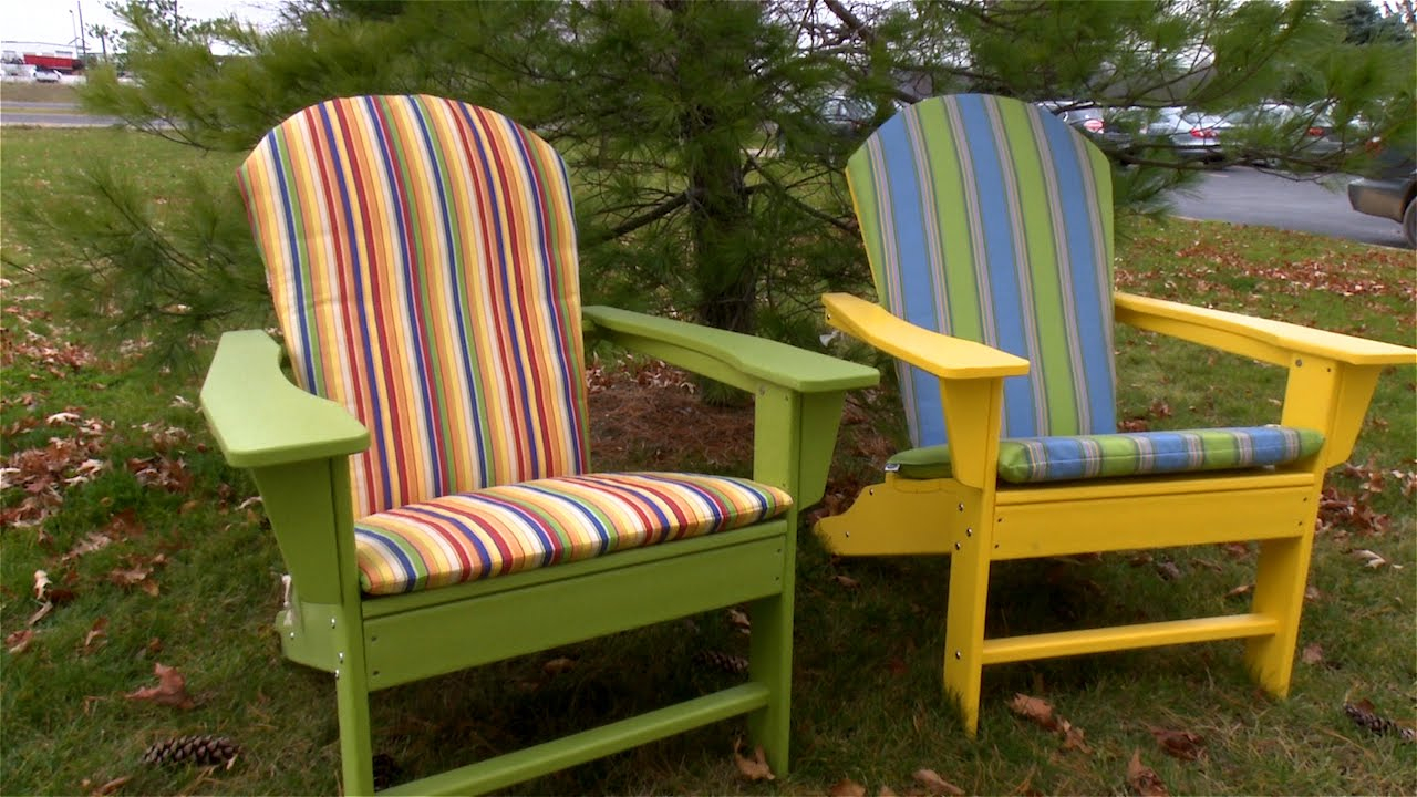 Adirondack Chair Cushion Sewing Pattern How To Make An Adirondack Chair Cushion Youtube