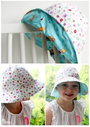 Baby Hat Sewing Pattern Kids Free Sun Hat Pattern And Downloadable Pdf ...