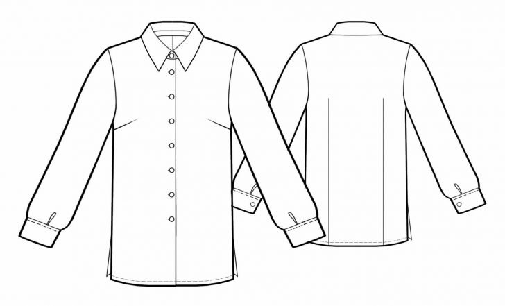 Blouse Sewing Pattern Free Blouse Sewing Pattern 5495 Made To Measure ...