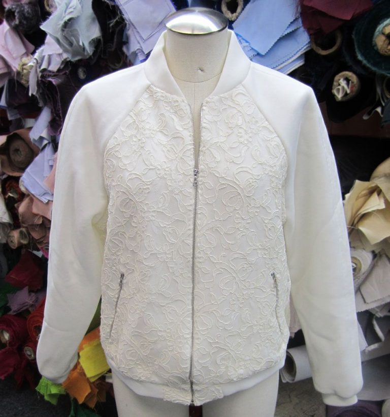 Bomber Jacket Sewing Pattern Neoprene And Lace Bomber Jacket Burda