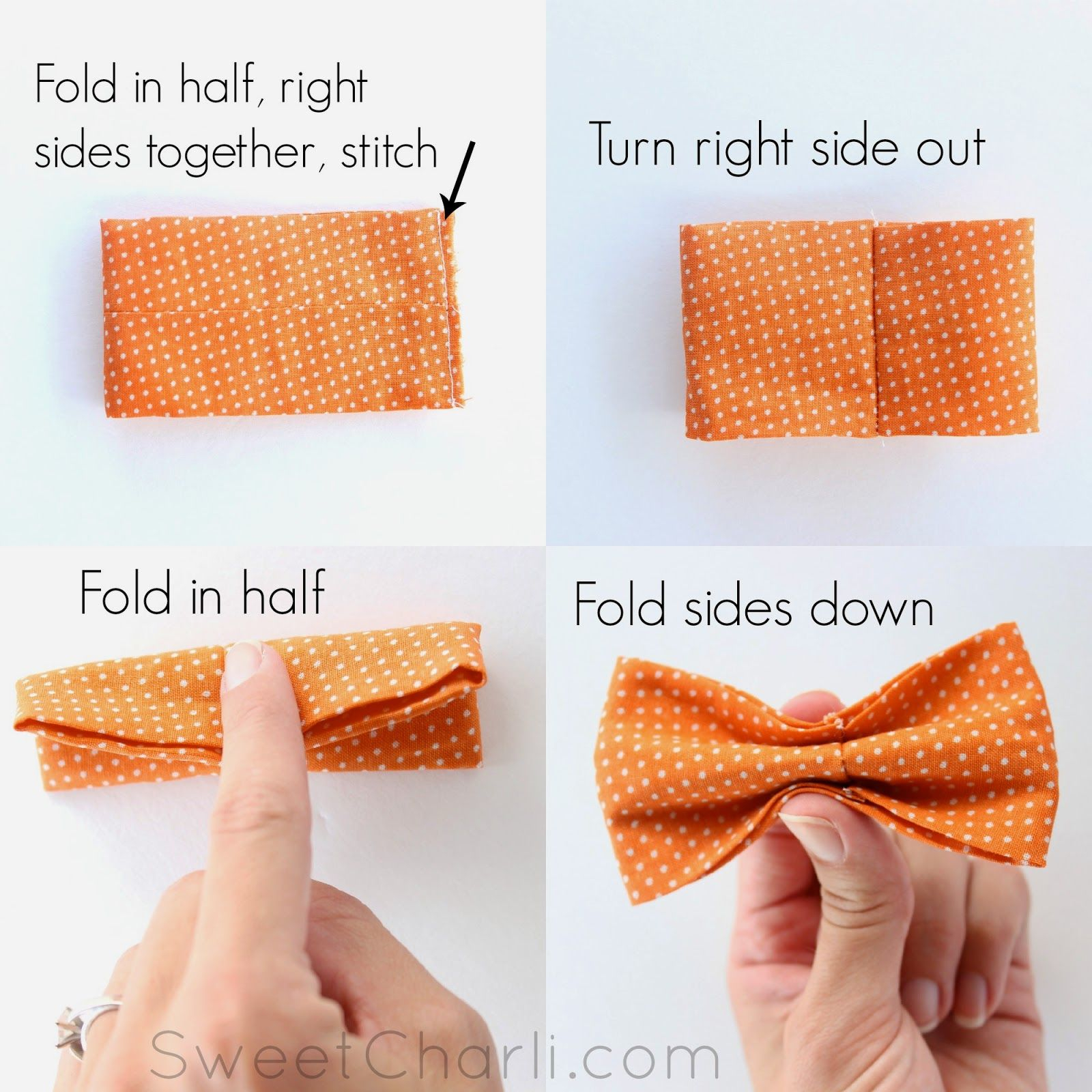 Bow Tie Sewing Pattern Diy Simple Bow Tie Sewing Bow Ties Pinte