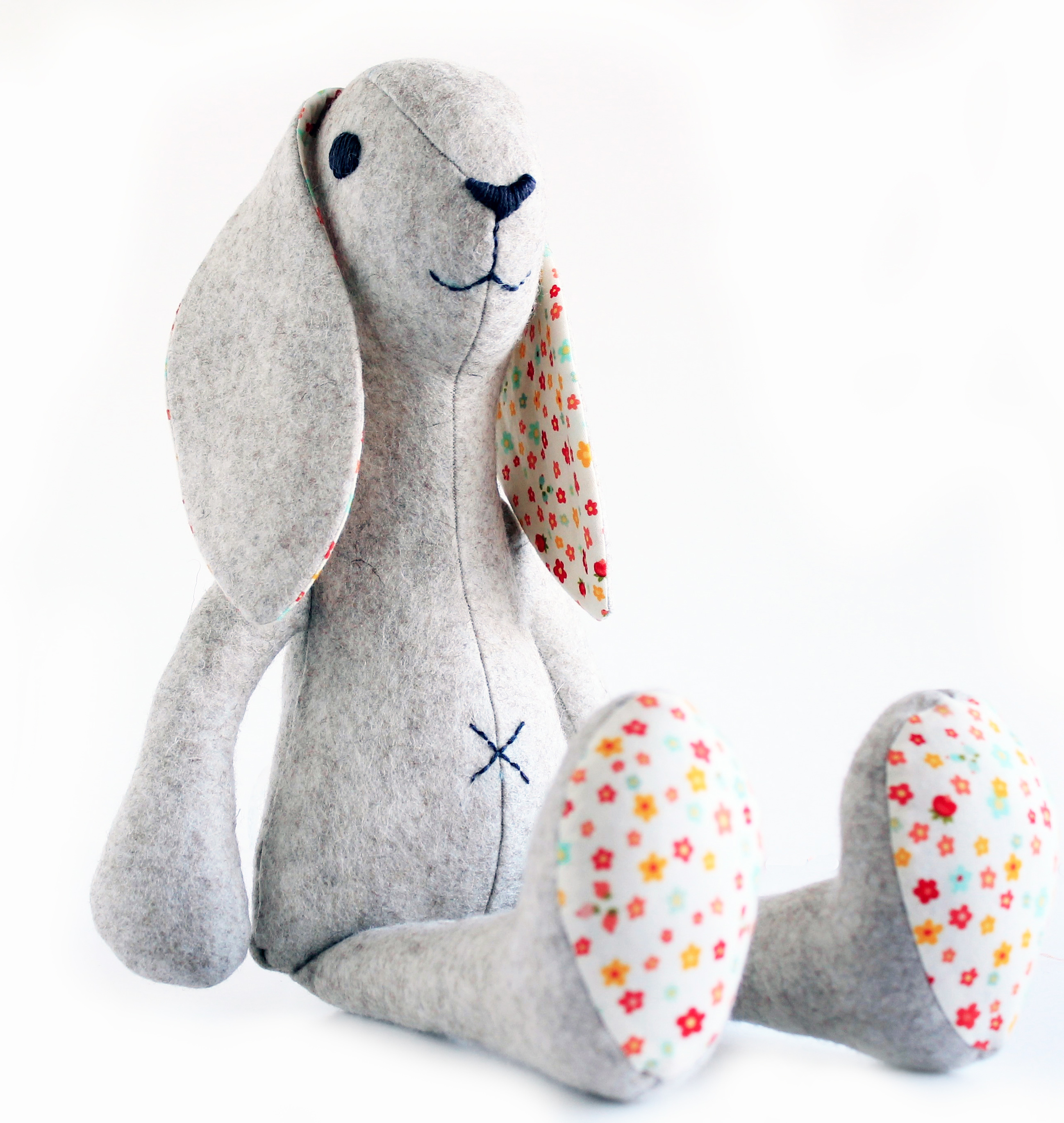 Bunny Sewing Pattern Bunny Rabbit Sewing Pattern Stuffed Toy Sewing Pattern