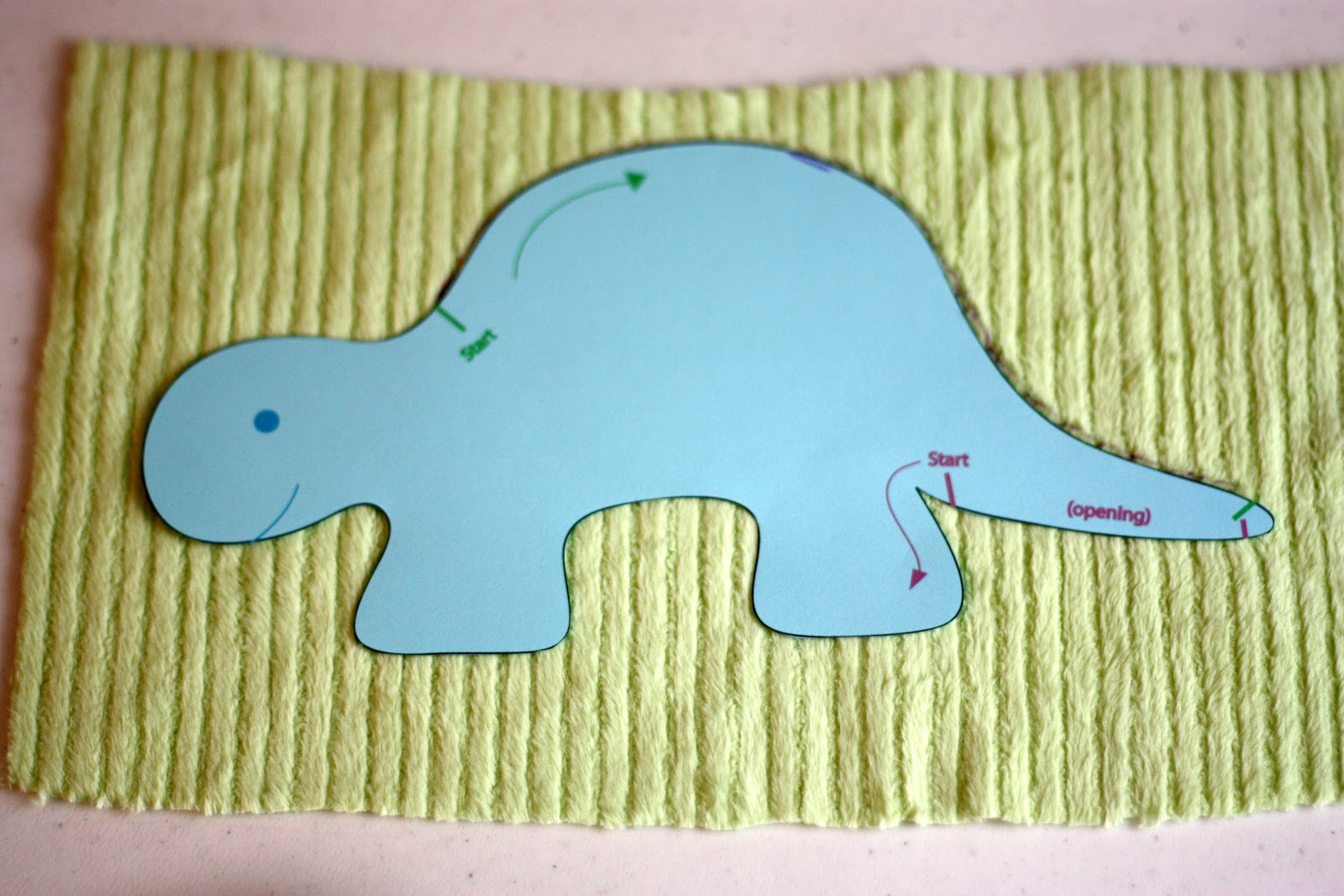 Dinosaur Sewing Pattern Tutorial How To Make A Dinosaur Stegosaurus 