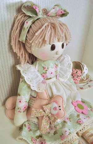 Doll Sewing Patterns Holly Rag Doll Pattern Pdf Quiltingsewing ...