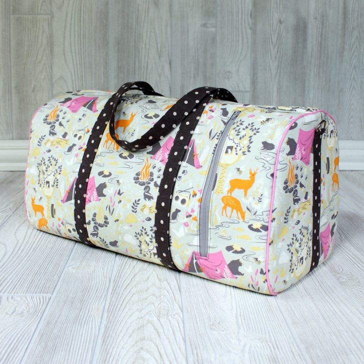 Duffle Bag Sewing Pattern Dallas Vintage Duffel Swoon Sewing Patterns