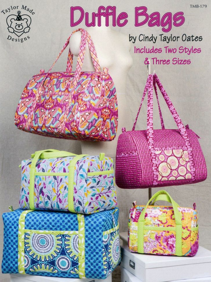 Duffle Bag Sewing Pattern Duffle Bags Sewing Pattern Book Cindy Taylor