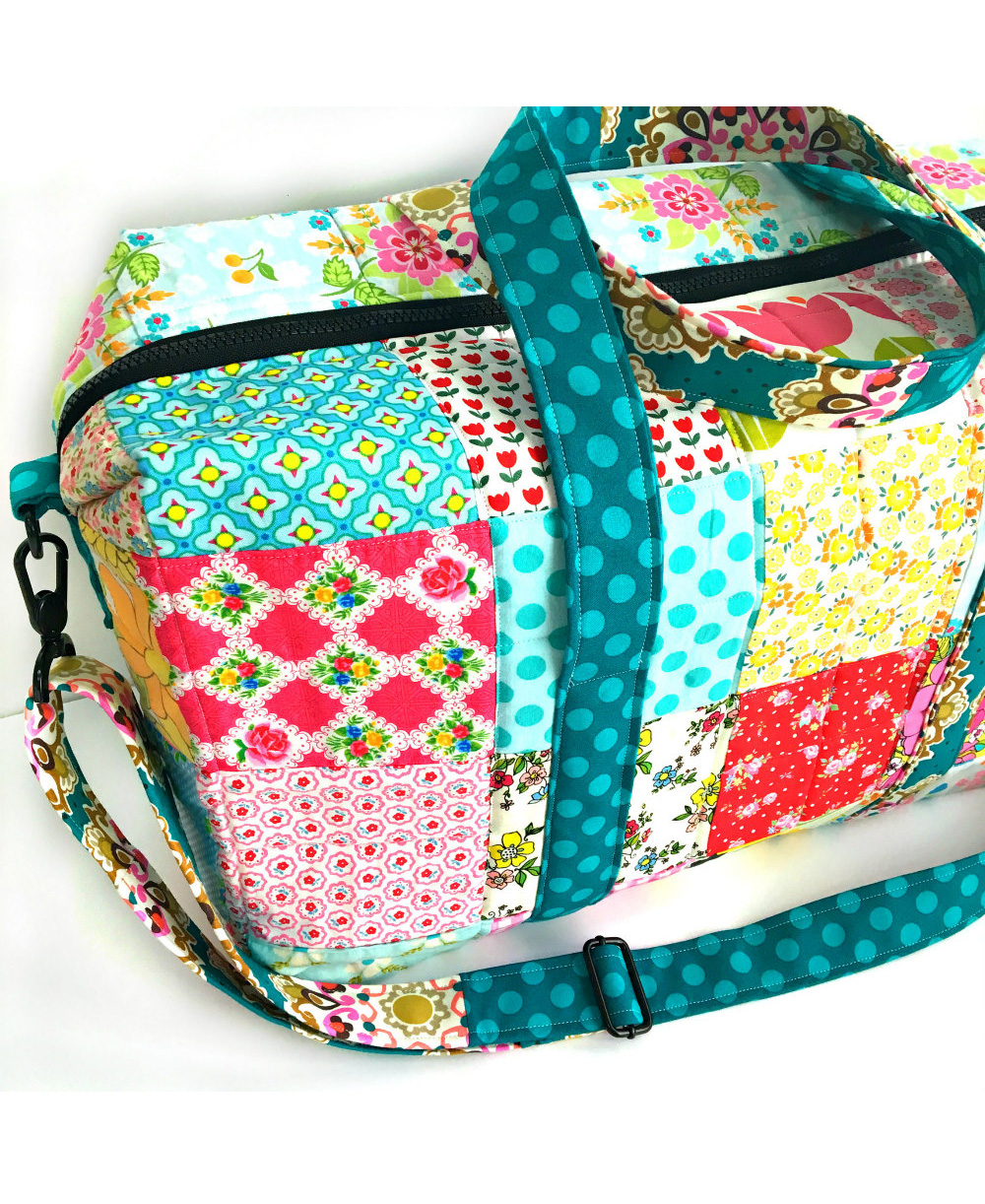 Duffle Bag Sewing Pattern Emblem Duffle Bag Sew Sweetness