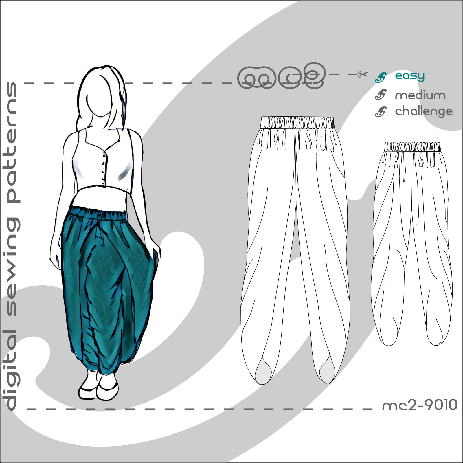 24+ Awesome Picture of Harem Pants Sewing Pattern - figswoodfiredbistro.com