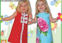 Kids Patterns Sewing Daughters Adele Sewing Pattern For Children Free Mother Daughter Apron Etsy