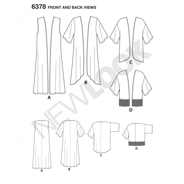 Kimono Sewing Pattern This Easy Kimono Pattern Includes Long And High ...