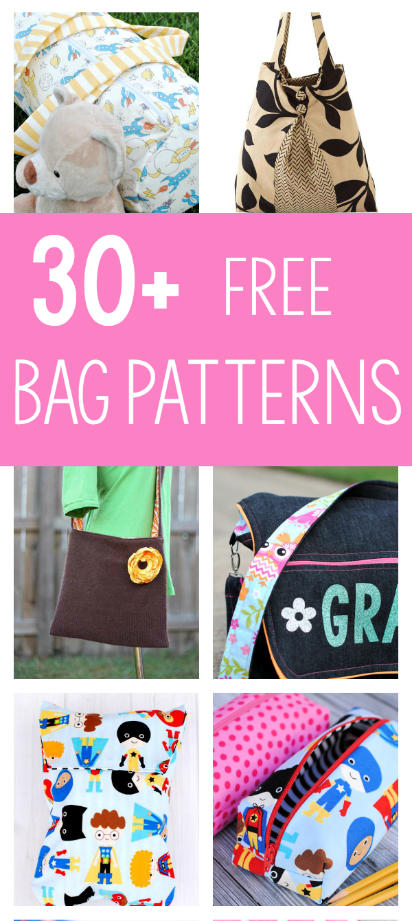 Knitting Bag Sewing Pattern Projects 25 Bag Sewing Patterns ...