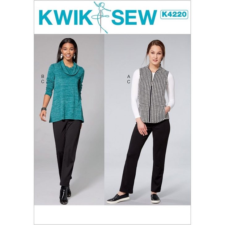 Linen Tunic Sewing Pattern Kwik Sew Womens Tops Sewing Patterns Sew