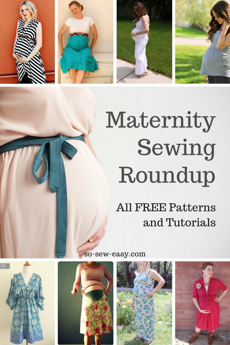 Maternity Sewing Patterns Maternity Sewing Patterns And Tutorials Roundup All Free Sewing