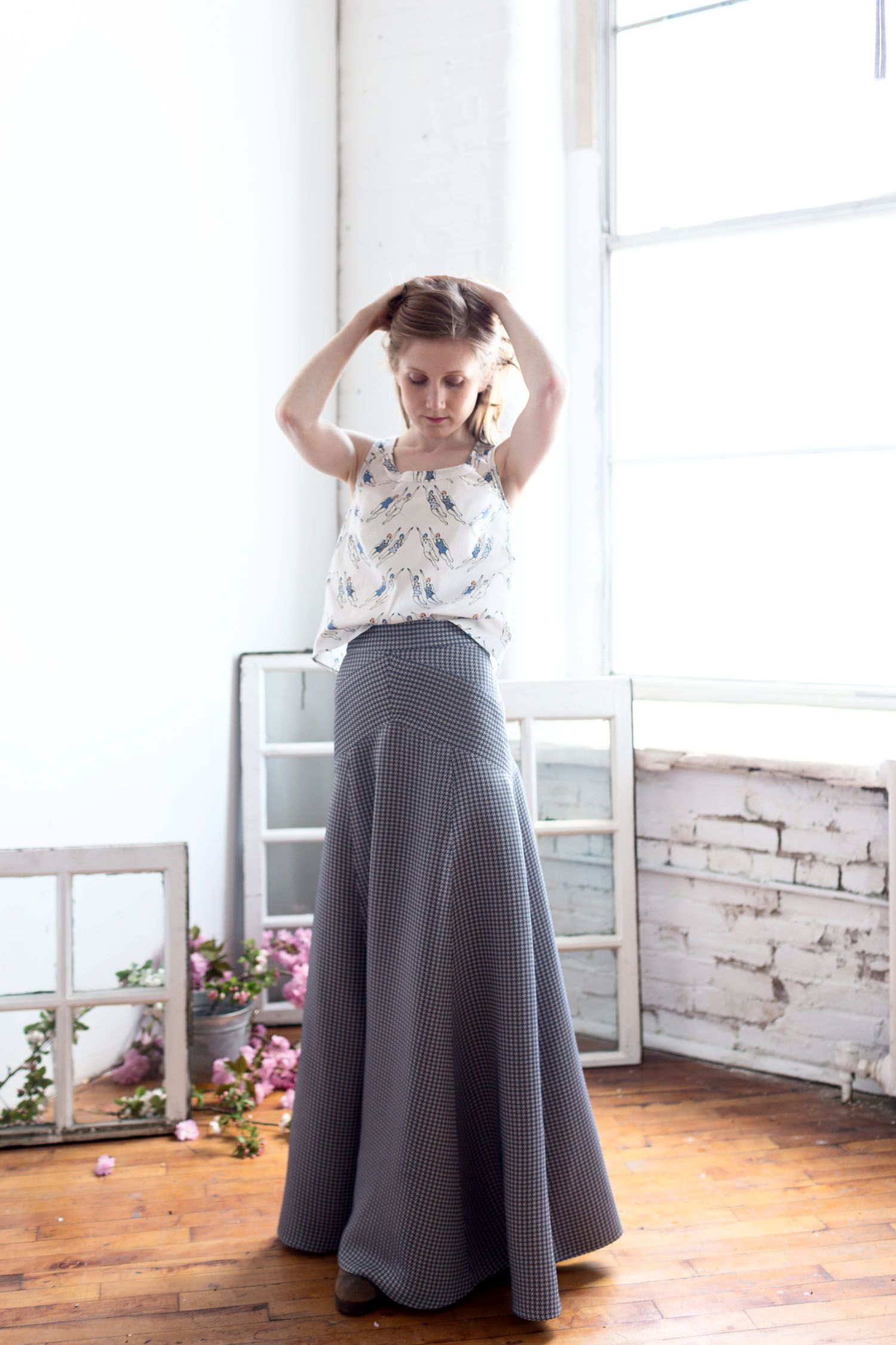 Maxi Skirt Sewing Pattern What I Made The Gabriola The Perfect Maxi Skirt Pattern