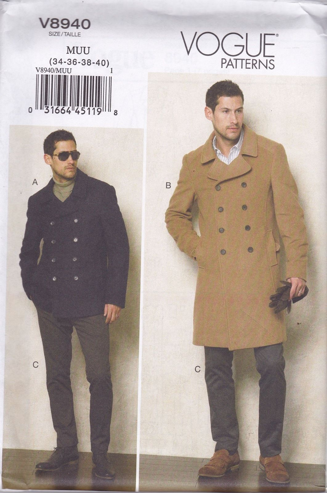 23+ Exclusive Photo of Mens Coat Sewing Pattern