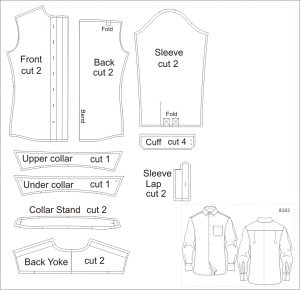 Men's Shirt Sewing Pattern Exclusive Vado Designs Made To Measure ...