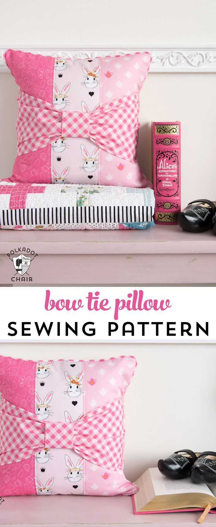 Pillow Sewing Patterns Bow Tie Pillow Sewing Pattern Inspiration Sewing Projects