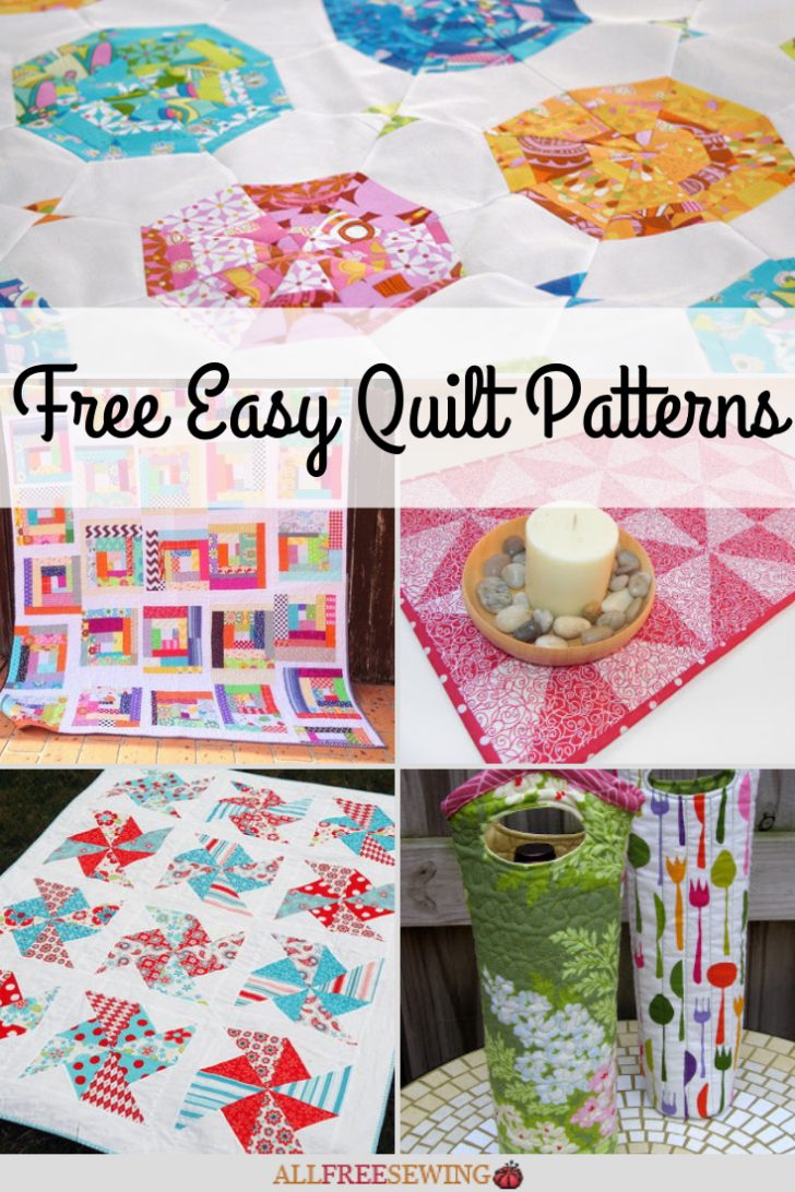 Quilting Patterns Easy 13 New Free Quilt Patterns 8 Easy Quilt Patterns ...