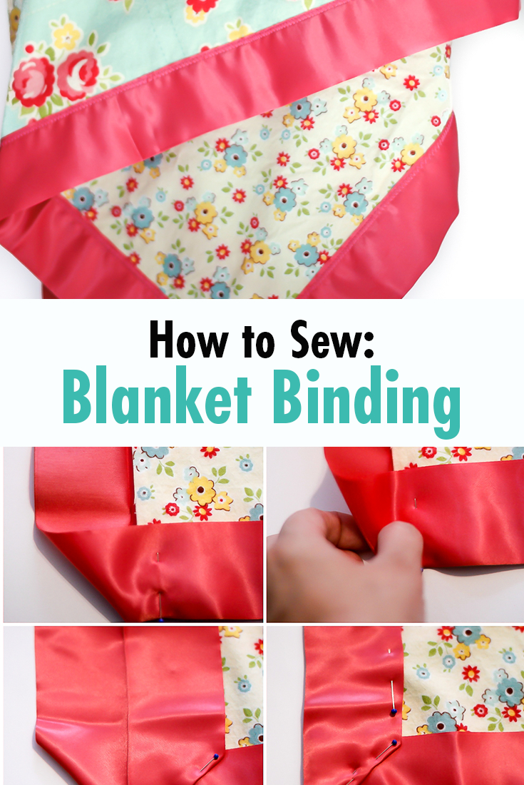 Sewing Blankets Ideas How To Sew Satin Blanket Binding Ba Ideas Pinterest Handmade