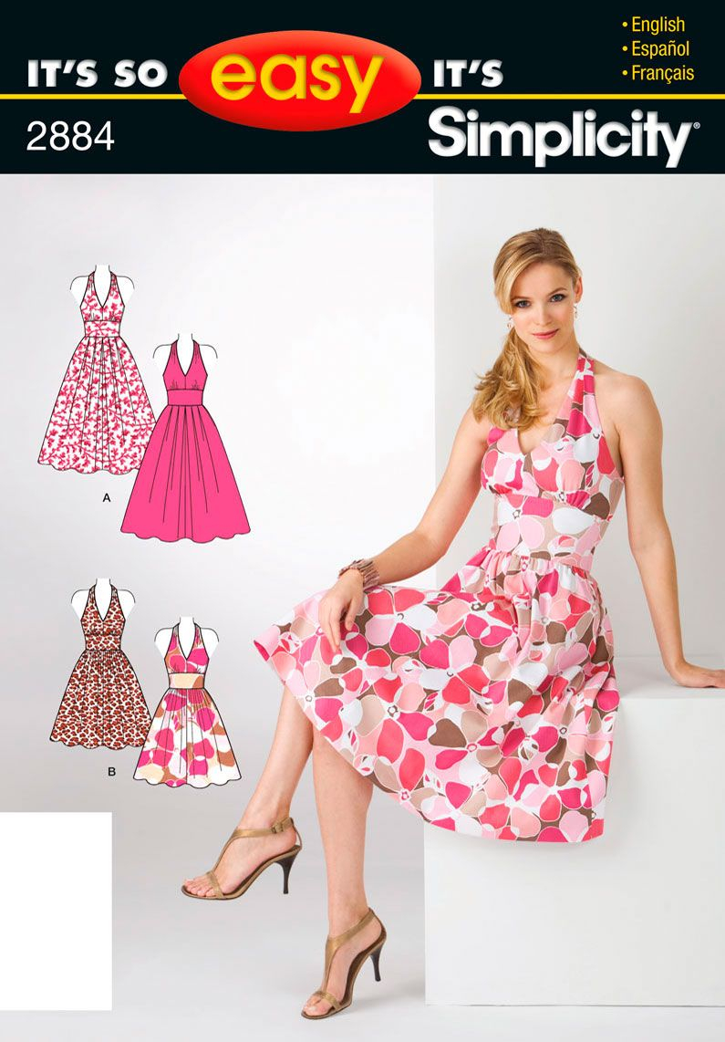 Sewing Pattern Easy Its So Easy Sewing Patterns Simplicity Patterns
