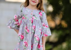 Sewing Pattern For Girl Clementine Dress And Top For Girls 12 Months To 910 Years Tie