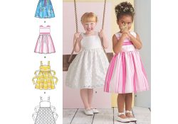 Sewing Patterns Girls Girls Dress Simplicity Sewing Pattern 8351 Sew Essential
