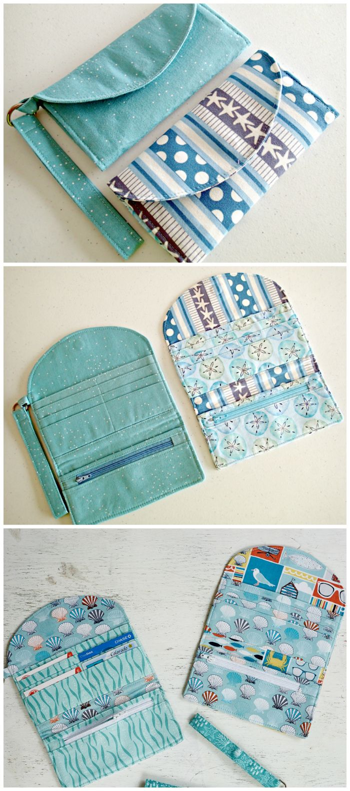 Sewing Wallet Pattern Free Learn How To Sew Wallets 3 Patterns Included