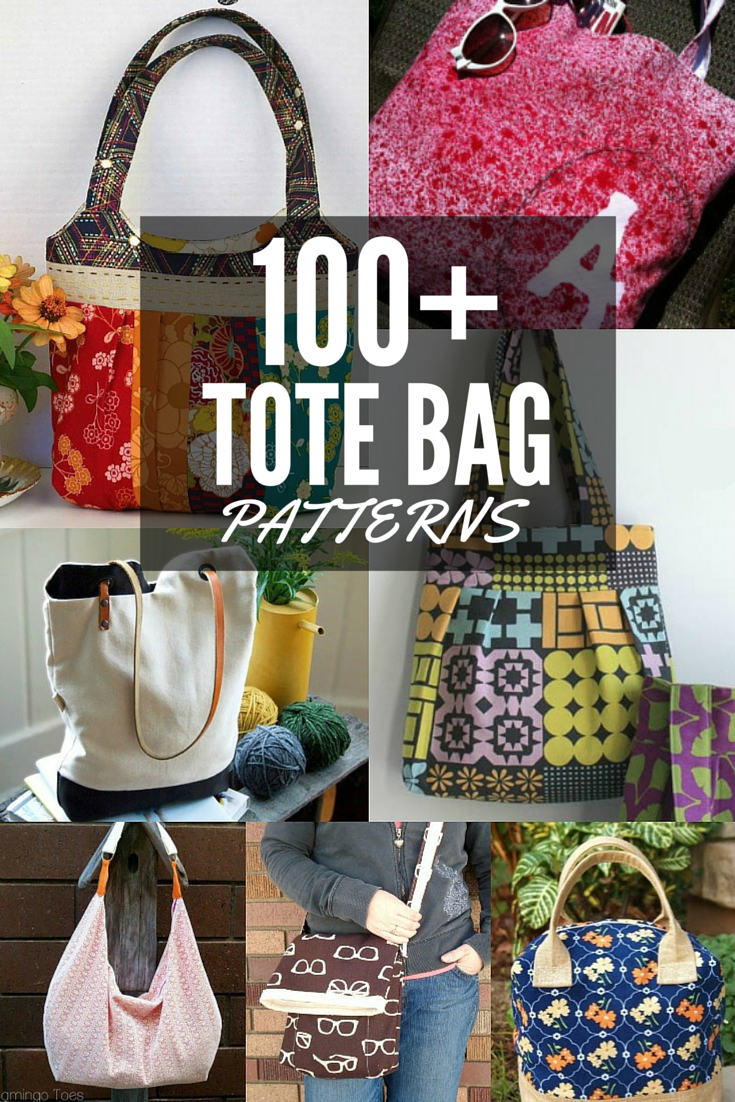 Tote Bag Sewing Pattern 100 Free Tote Bag Patterns Round Up The Sewing Loft