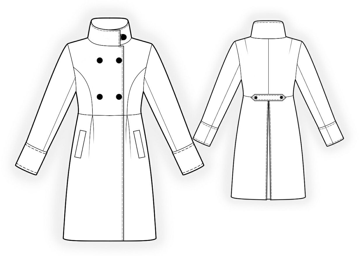 27+ Creative Picture of Trench Coat Sewing Pattern ...