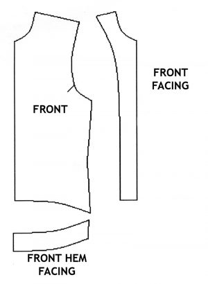 Vest Patterns To Sew Sewing Instructions For Womens Suit Style Jacket ...