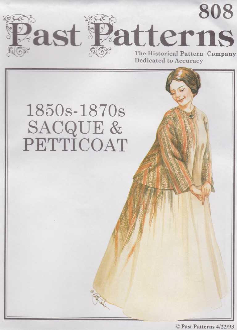 Victorian Sewing Patterns Old Time Patterns Past Patterns 808 1850s